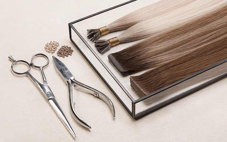 The Different Types of Hair Extensions Explained
