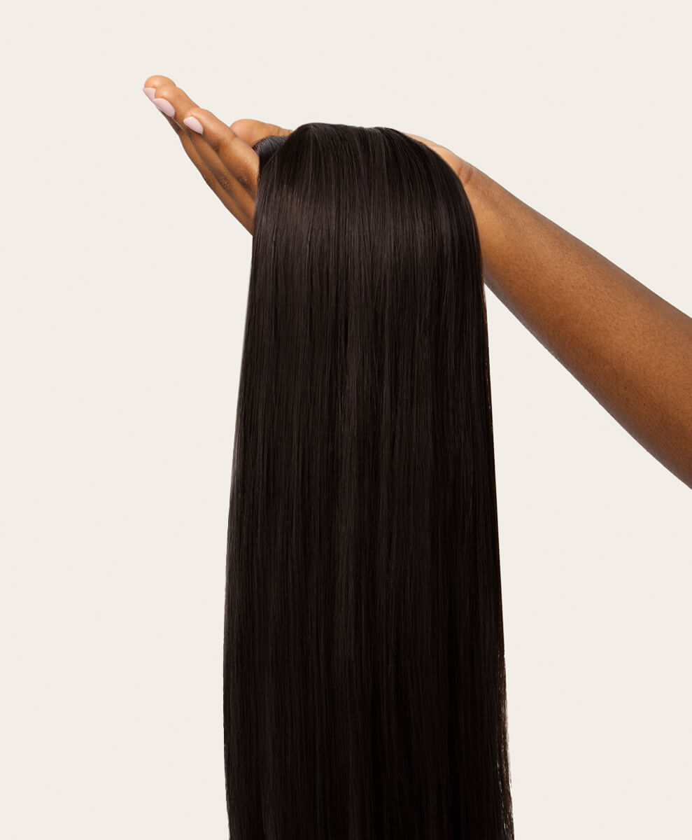 20 Inch Human Hair Extensions I Tip Invisible Straight 30g Amazon.com : I Tip Hair Extensions Human Hair Remy Black Mix  main image 3