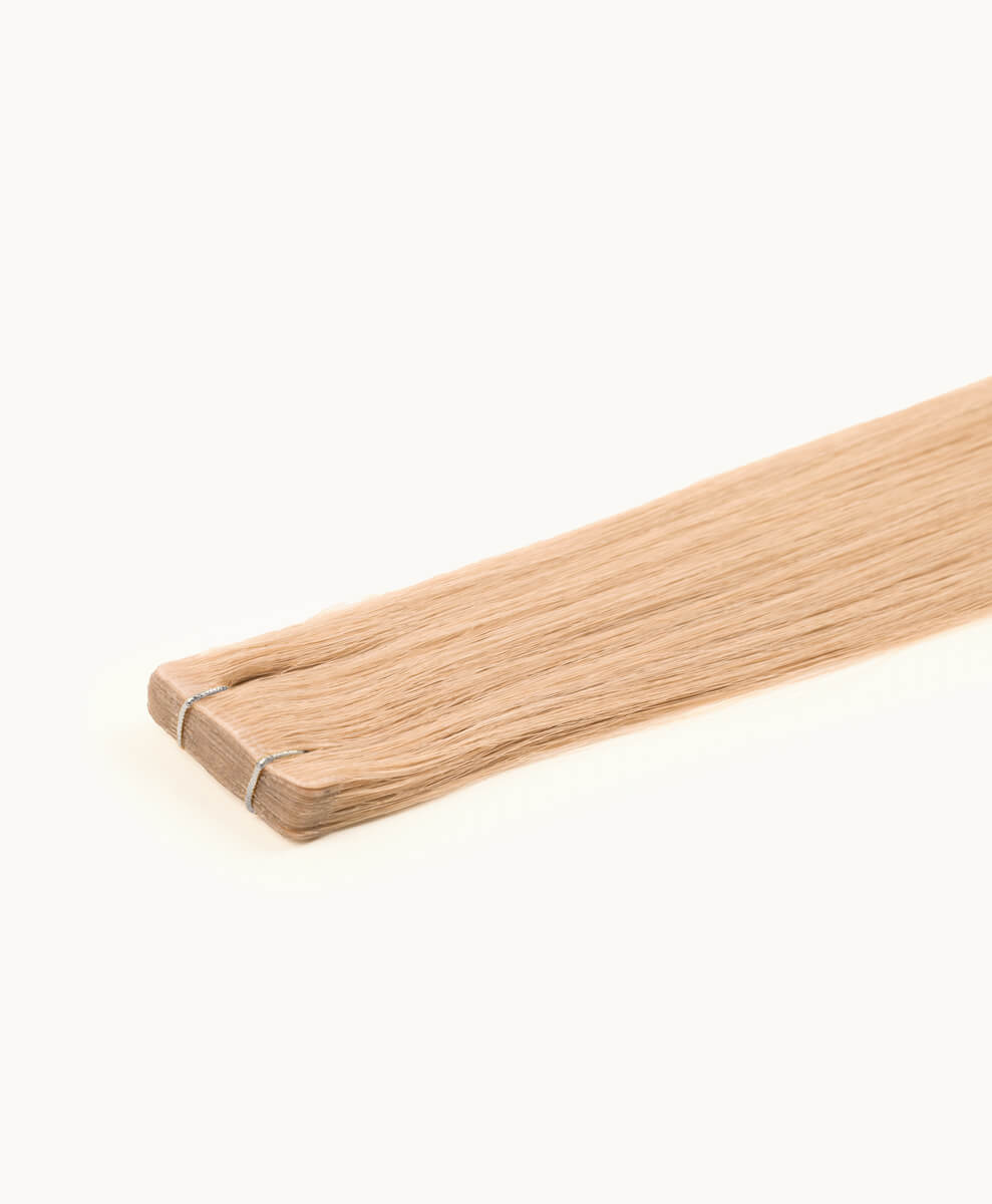 Warm Blonde, 18" Invisible Tape In Extensions, #N06