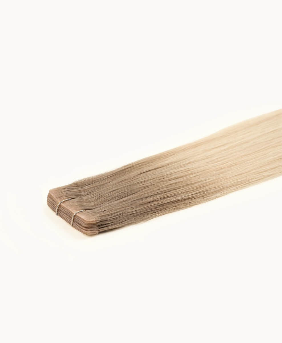 Rooted Blonde Highlights, 20" Invisible Tape In Extensions, #R38