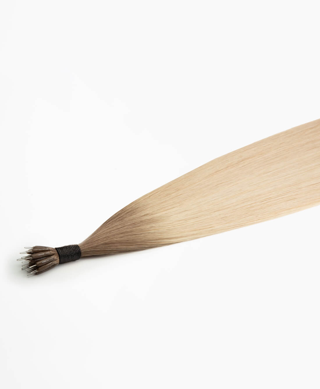 Rooted Blonde Highlights, 18" Nano Metal Tip, #R38