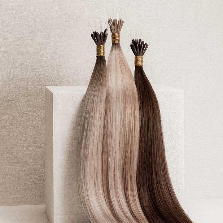 Nano Tip Hair Extensions | Milk & Blush