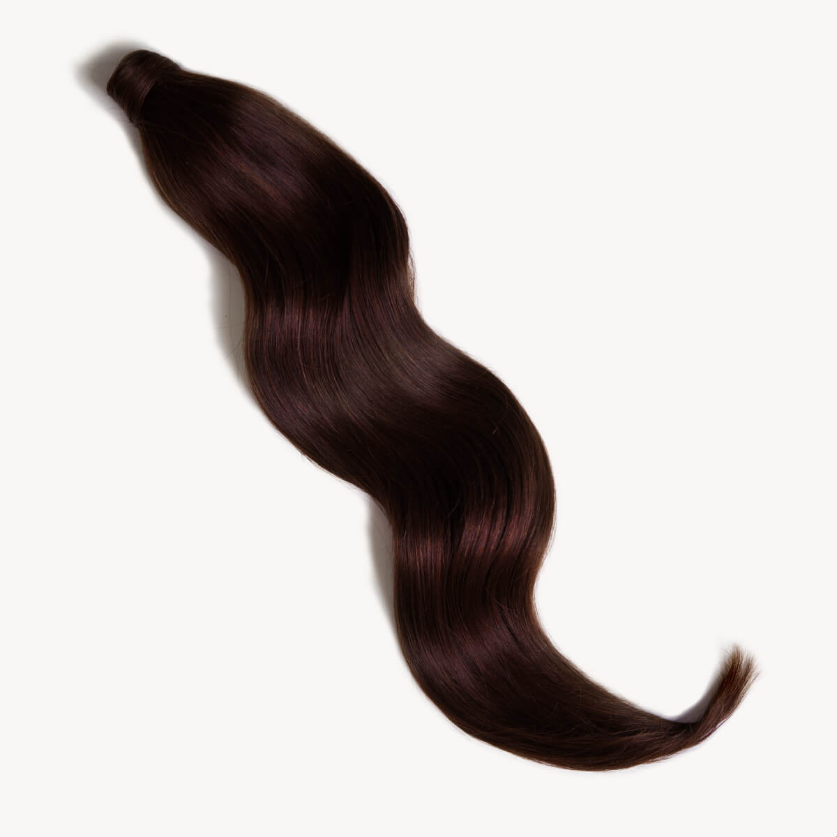 Plum Red, 32" Clip-in Ponytail Hair Extensions