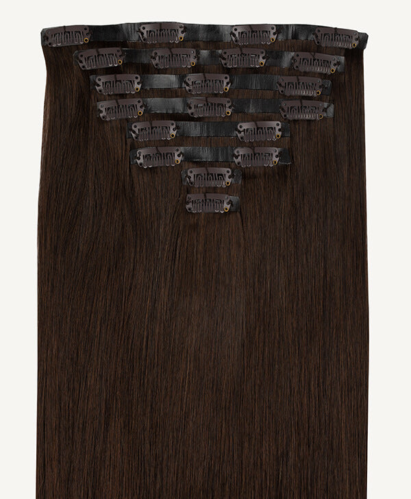 18" Invisible Clip-In Hair Extensions (185g)