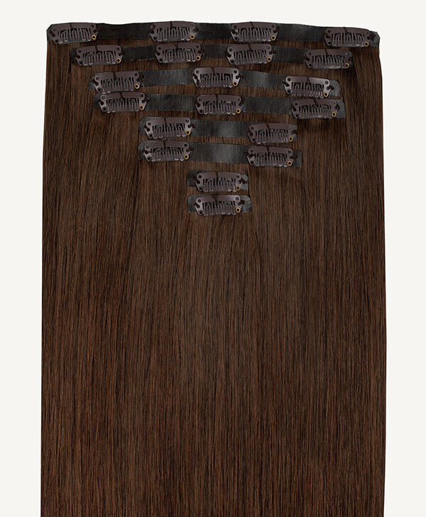 18" Invisible Clip-In Hair Extensions (185g)