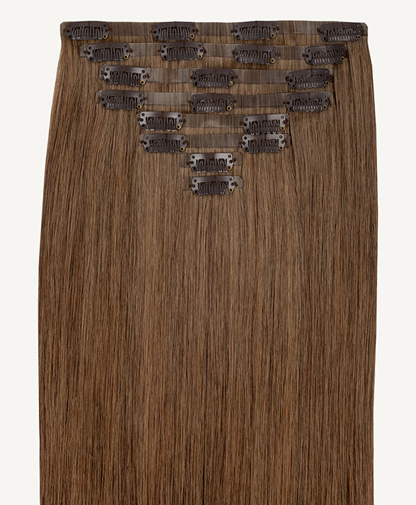 18" Invisible Clip-In Hair Extensions (185g)