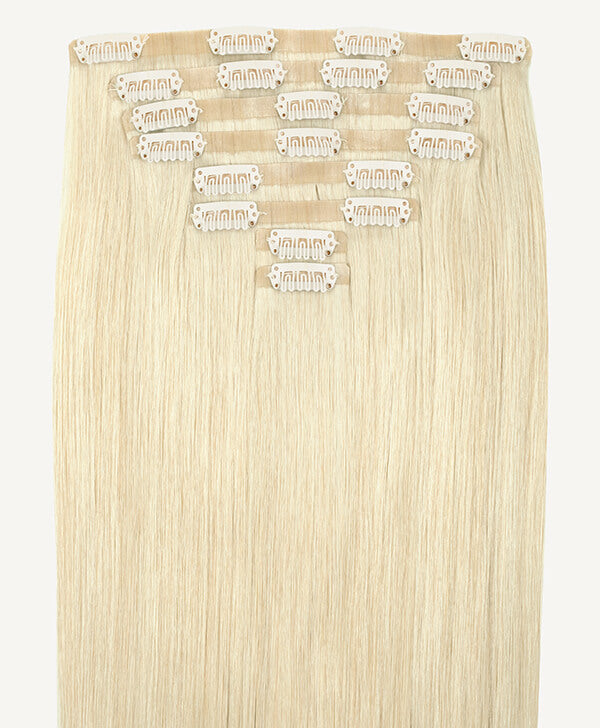 18" Invisible Clip-In Hair Extensions (185g)