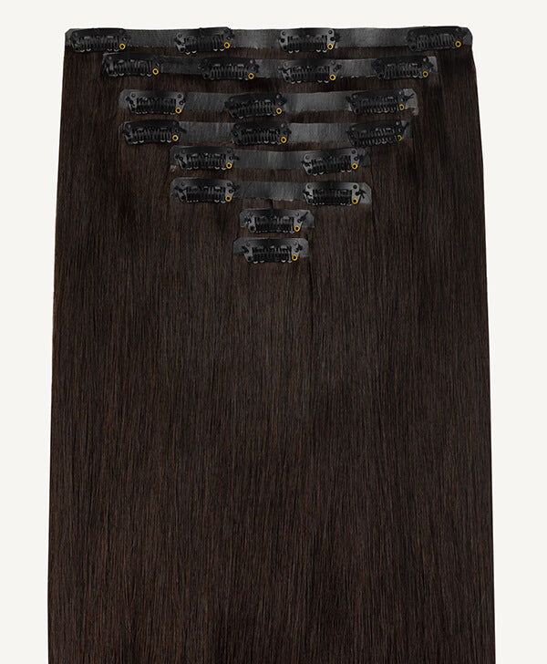 18" Invisible Clip-In Hair Extensions (185g)