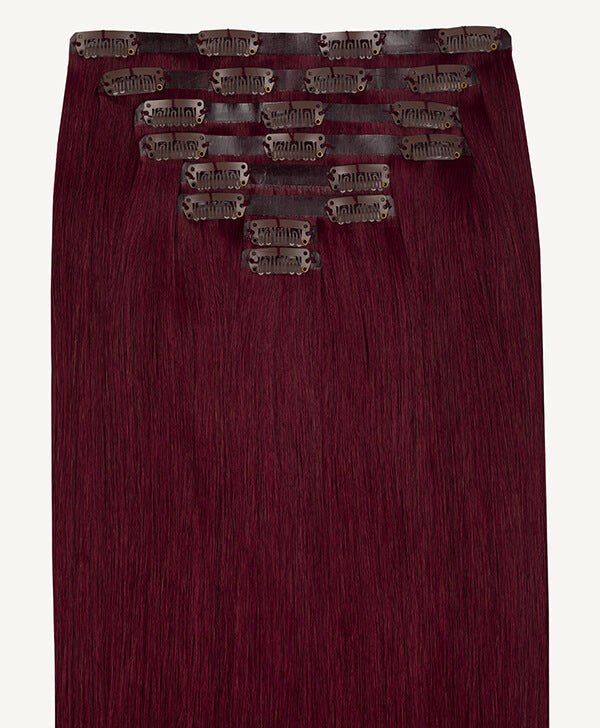 18" Invisible Clip-In Hair Extensions (185g)