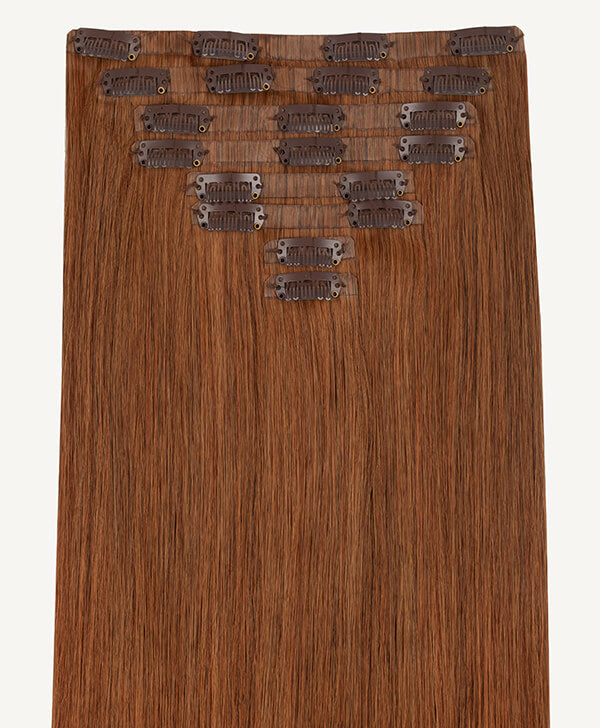 18" Invisible Clip-In Hair Extensions (185g)