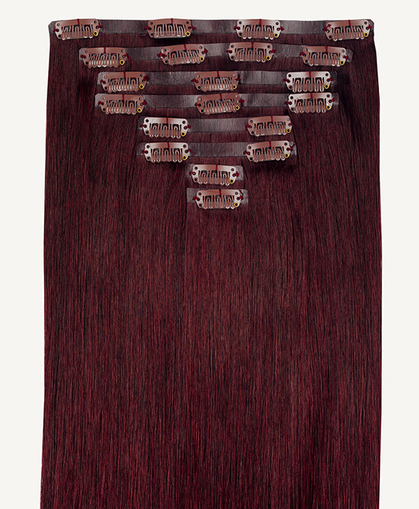 18" Invisible Clip-In Hair Extensions (185g)