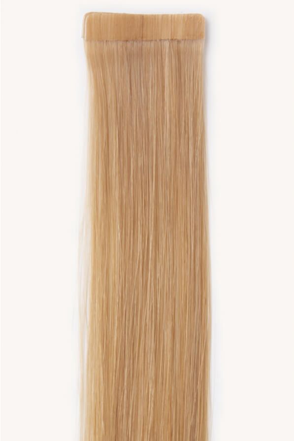 Warm Blonde, 20" Slim Tape-in Hair Extensions, #27A