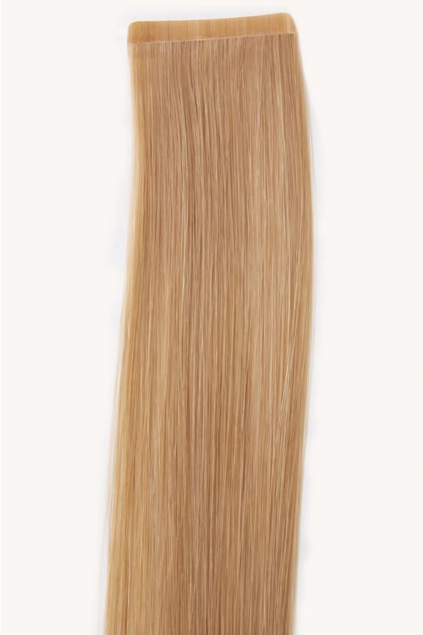 Warm Blonde, 20" Seamless Hybrid Tape-in Hair Extensions, #27A