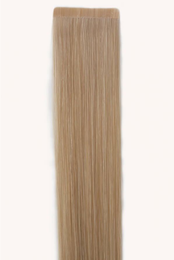 Medium Sandy Blonde, 20" Seamless Hybrid Tape-in Hair Extensions, #18
