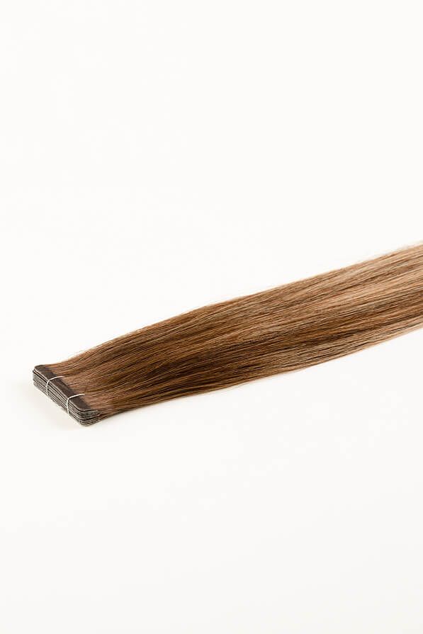 Rooted Ombre Bronde, 16" Ultra Slim Tape-In Hair Extensions, #R36