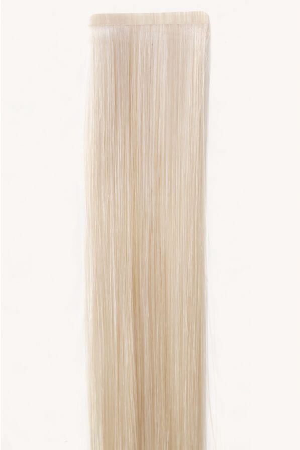 Champagne Blonde, 20" Seamless Hybrid Tape-in Hair Extensions, 270C