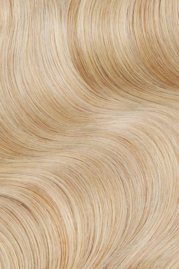 Beach Blonde Highlighted, 22" Ultra Seam Clip-In Hair Extensions, P613/18 | 235g