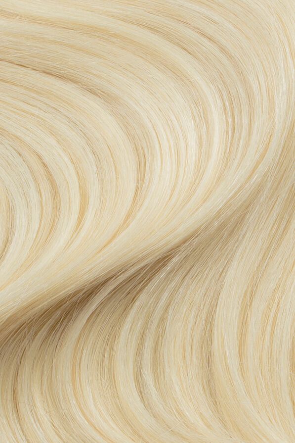 Bleached Blonde, 22" Ultra Seam Clip-In Hair Extensions, #60 | 235g