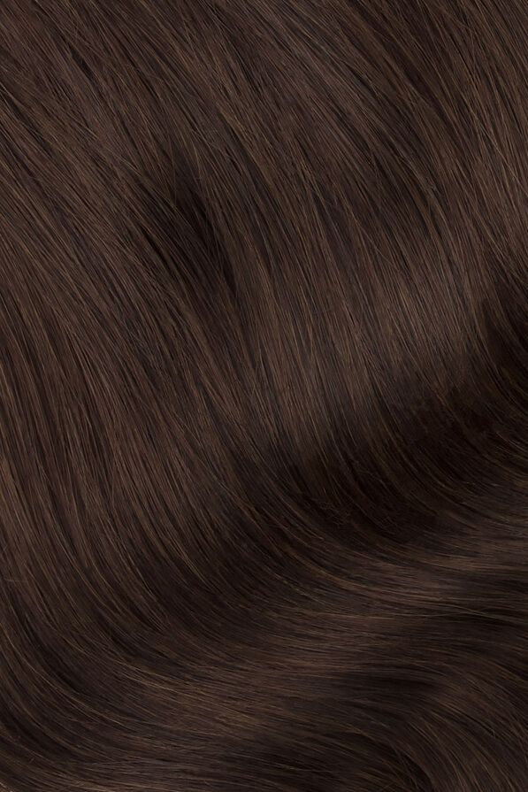 Dark Brown, 22" Ultra Seam Clip-In Hair Extensions, #2 | 235g