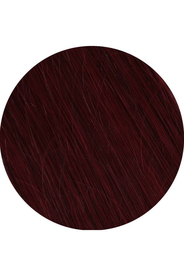 Plum Red, 12" Seamless Clip-In Hair Extensions, 140g