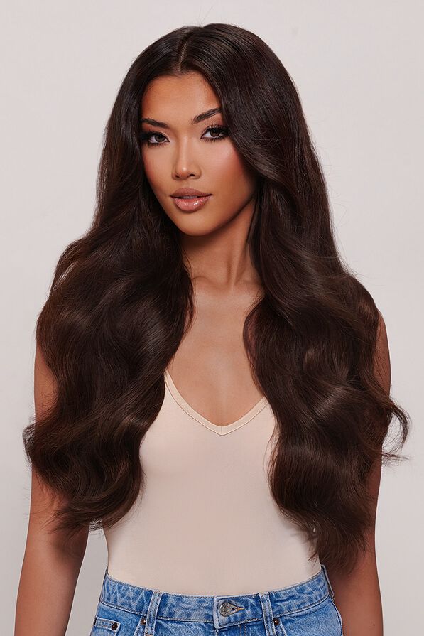 22" Ultra Seam, 235g Clip-in Hair Extensions